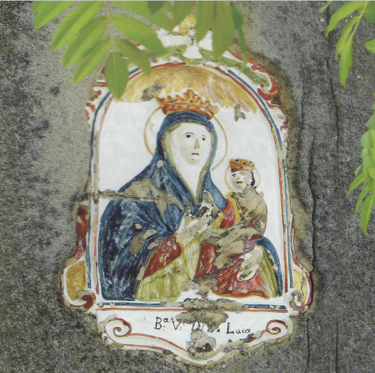Pilastrino di Cà di Andrione - Madonna di S.Luca