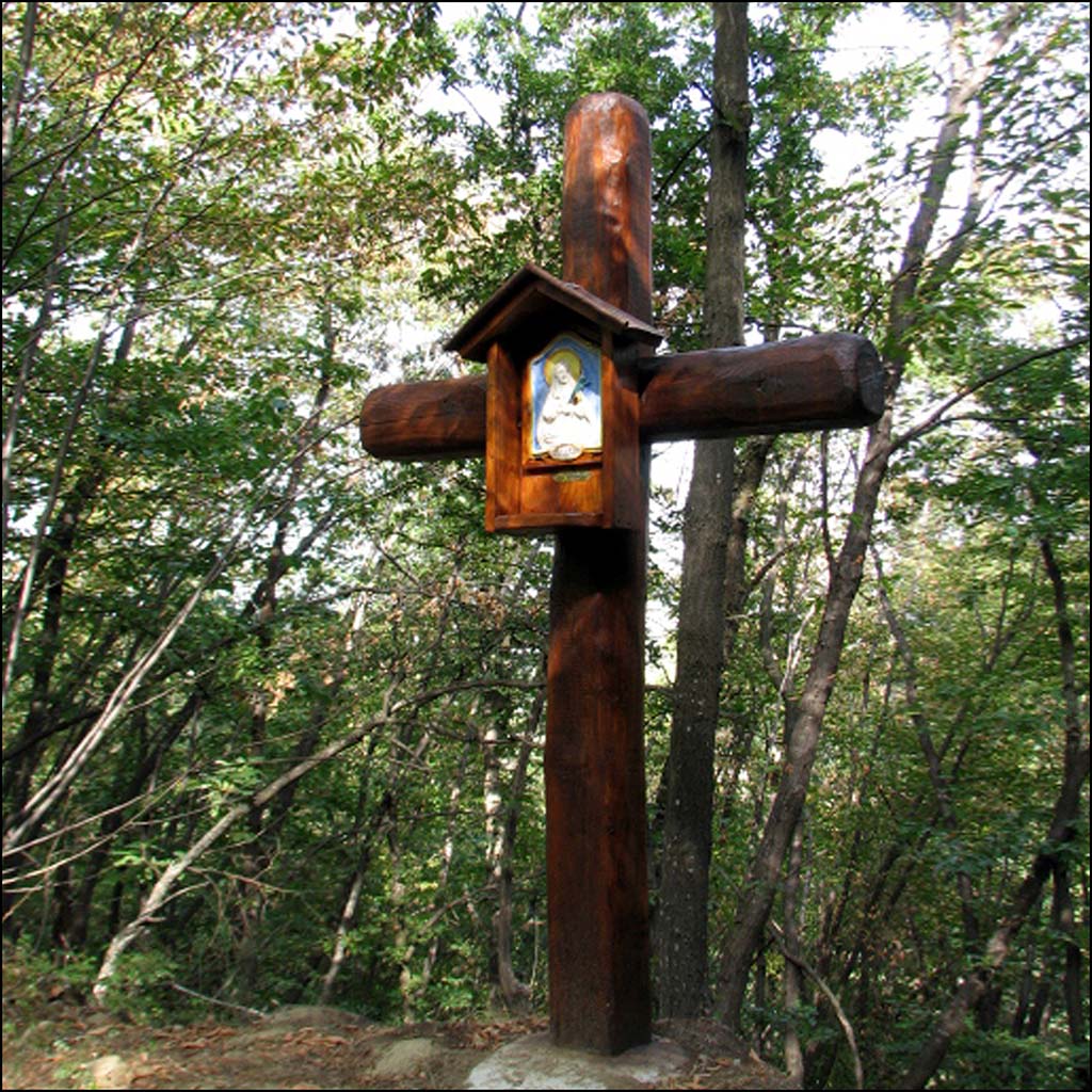 Vergiano - Croce con Immagine di Santa Lucia